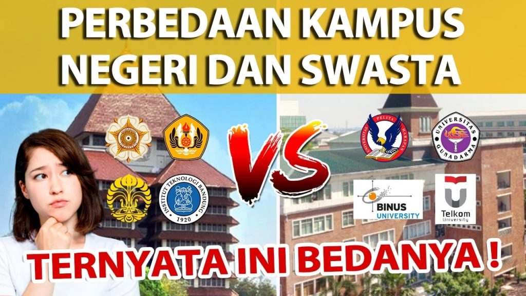 Inilah Perbedaan Kampus Negeri Dengan Swasta